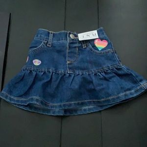 Children’s place toddler denim skirt
